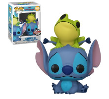 Фігурка POP Lilo & Stitch Стіч із жабкою 10 см (2024-46)