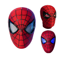 Маска Spiderman Людина-павук із рухомими очима та світловими ефектами 26 х 18 х 14 см (352)