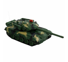 Танковий бій на радіокеруванні 33820 зелений, акумулятори 3.6V, фігурки солдатів у комплекті