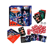 Настільна гра «Мафія великого міста» 4FUN Game Club, 84 картки, кубики та фішки, для компанії, 69415