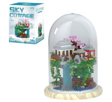 3D конструктор Небесний котедж під колбою на 1619 деталей (2238-P)