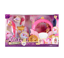 Карета Anlily з лялькою, конем та аксесуарами, 31 см (636061)