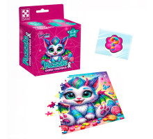 Розвиваючі пазли із сюрпризом "Кольоровий дракончик"  Vladi Toys, 180 елементів + сквіш-сюрпри, VT8030-05