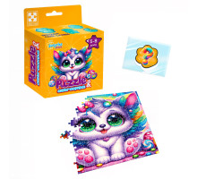 Розвиваючі пазли із сюрпризом "Кошеня з крилами" Vladi Toys, 180 елементів + сквіш-сюрпри, VT8030-11