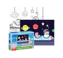 Пазл-розмальовка 2в1 “Peppa Pig” Dodo, 30 елементів, від 4 років, 200117