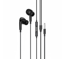 Навушники HOCO M101 Pro, вакуумні, 3.5 мм, 10 мм драйвер, 32 Ом, 98 дБ, чорні