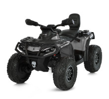Дитячий двомісний квадроцикл M 6080EBLR-11 Can-Am, 4 мотори, шкіряне сидіння, EVA колеса, Сірий