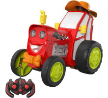 Дитячий інтерактивний стрибаючий трактор 2101/МК на радіокеруванні Crazy Car, червоний