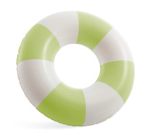 Надувний круг Intex 59271/1 NP, 91 см, від 9 років, Зелений