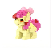Конструктор My Little Pony M-11 — 183 пластикових деталей із блоків