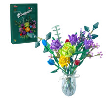 3D конструктор Bouquet Букет квітів на 999 деталей (655001)