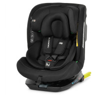 Автокрісло El Camino i-JOY ME 1205, i-SIZE R129, 360°, для дітей 40–150 см, ISOFIX + Top Tether, чорне