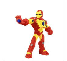 Дитячий конструктор IRON MAN 8609 — 3150 деталей, 45 см, пластикові блоки