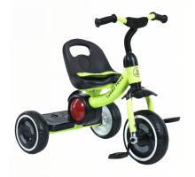 Велосипед триколісний TURBO TRIKE MT 3650-2-02, світло, музика, задня підніжка, накладка на сидіння, зелений