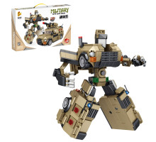 Дитячий конструктор City Hero: Armored Vehicle Mech 5в1 на 611 деталей (659012)