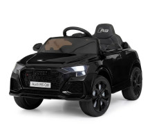 Дитячий електромобіль Audi M 4569EBLR-2 Bambi Racer з Bluetooth та шкіряним сидінням, чорний