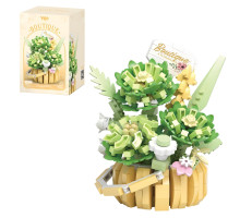 3D конструктор Boutique квітковий кошик Чарівник країни Оз на 524 деталі (P1091)