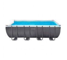 Каркасний басейн 26356 Intex, 549×274×132 см з піщаним фільтр-насосом 4500 л/год, сходами, тентом і підстилкою