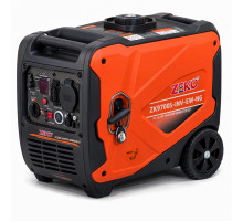 Інверторний двопаливний генератор (Газ/Бензин) Zeko ZK9700S-INV-EW-NG 7.0 кВт: Чиста синусоїда, Електростарт, Колеса
