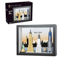 Дитячий конструктор City Skyline Нью-Йорк на 700+ деталей (M3230)