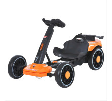 Електрокарт дитячий Bambi Kart M 6145(A)EBR-7 — 2 мотори 35W, пульт 2.4G, Bluetooth, EVA колеса, музика та світло, помаранчевий