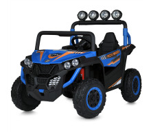 Дитячий електромобіль Bambi Racer M 6058EBLR-4(24V) на 4 мотори по 90W, колеса EVA, шкіряне сидіння, Синій