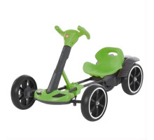 Дитячий електрокарт Bambi Kart M 6072EBR-5 зелений — з пультом керування, Bluetooth, музикою та світлом, EVA колеса, 35W