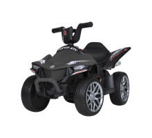 Дитячий квадроцикл Bambi Racer M 5730ELR-11 на 2 мотори, колеса EVA, шкіряне сидіння, Сірий