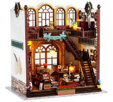3D конструктор Румбокс Книгарня "Magic Bookstore" своїми руками, світлові ефекти (25-166)