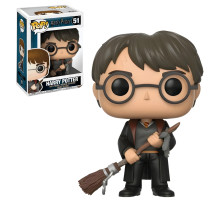 Фігурка POP Harry Potter Гаррі Поттер з мітлою 10 см (815758-7)