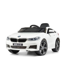 Дитячий електромобіль BMW JJ2164EBLR-1 на пульті радіокерування, світлом, білий