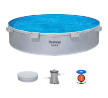 Каркасний круглий басейн Bestway 561RW з підстаканниками, 305×61 см