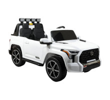Дитячий електромобіль JOY TR-6801/77 у стилі Toyota Tundra, білий, 24V, 2 мотори, двомісний