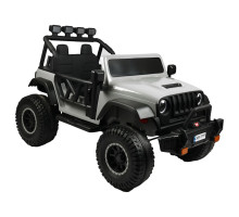 Дитячий електромобіль RC-3379/80 у стилі Jeep Wrangler Rubicon, білий, 24V, повний привід 4WD, двомісний