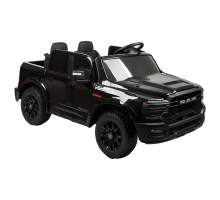 Дитячий електромобіль RM-6469-1 у стилі Dodge Ram, чорний, 24V, 2 мотори по 45W, двомісний, Bluetooth