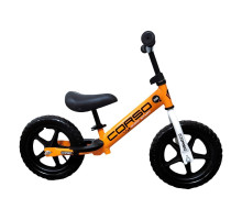 Дитячий велобіг Corso Sprint SQ-47344, помаранчевий, колеса 12" EVA, сталева рама
