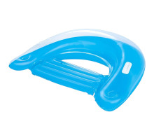 Надувний плотик Bestway 43118 з сидінням для плавання та ручками, розміром 152×99 см, синій