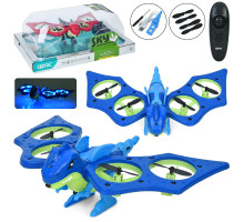 Квадрокоптер-дракон 4D-V48 Dragon Drone, LED-підсвітка, 2.4GHz