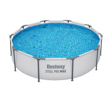 Круглий басейн Bestway 56406 з металевим каркасом, 305×76 см