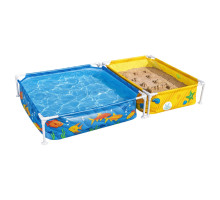Каркасний дитячий басейн Bestway 561CF з пісочницею, 213 × 122 × 30,5 см до 200 кг піску