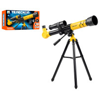 Дитячий телескоп Limo Toy 39 х 47 х 34 см, штатив-тринога, жовтий (SK 0031 AB)