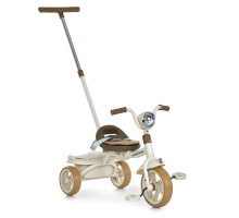 Велосипед триколісний дитячий Turbo Trike MT 1037-1 Beige, з батьківською ручкою, Bluetooth, світло, звук
