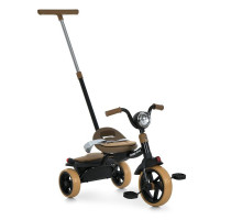 Велосипед триколісний дитячий Turbo Trike MT 1037-1 Black, з батьківською ручкою, Bluetooth, світло, звук