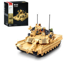 Дитячий конструктор Sluban Танк M1A2 Abrams на 988 деталей (M38-B1365)