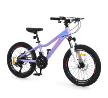 Дитячий велосипед Profi Balance BL-2002, колеса гумові 20", алюмінієва рама, бузковий