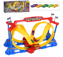 Дитячий трек Turbo Twister 77 х 35 х 49 см, машинки 5 шт., запуск (8195Y)