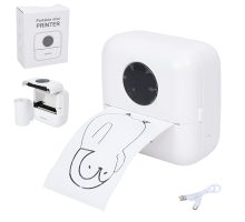 Портативний принтер з термодруком 8.5 х 8.5 х 4.5 см, USB, Bluetooth (KDC-0019A)