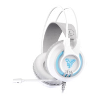 Навушники ігрові Fantech HG20 Chief II, RGB, драйвери 50мм, мікрофон на гнучкій ніжці, USB + 2×3.5мм AUX, кабель 2м, 260г, White