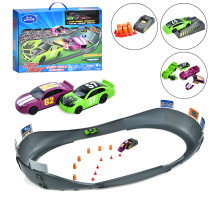 Дитячий трек Crash Circuit, запуск машинок, машинки 2 шт. 9 см (SS058)
