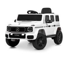 Дитячий електромобіль JJ2580EBLR-1(24V) білий Mercedes з м'яким сидінням